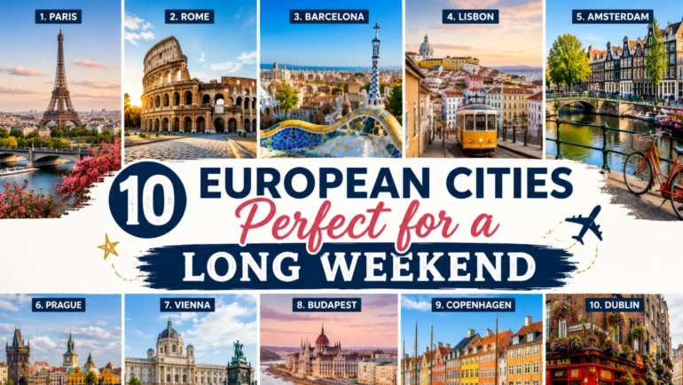 European Cities Perfect for a Long Weekend