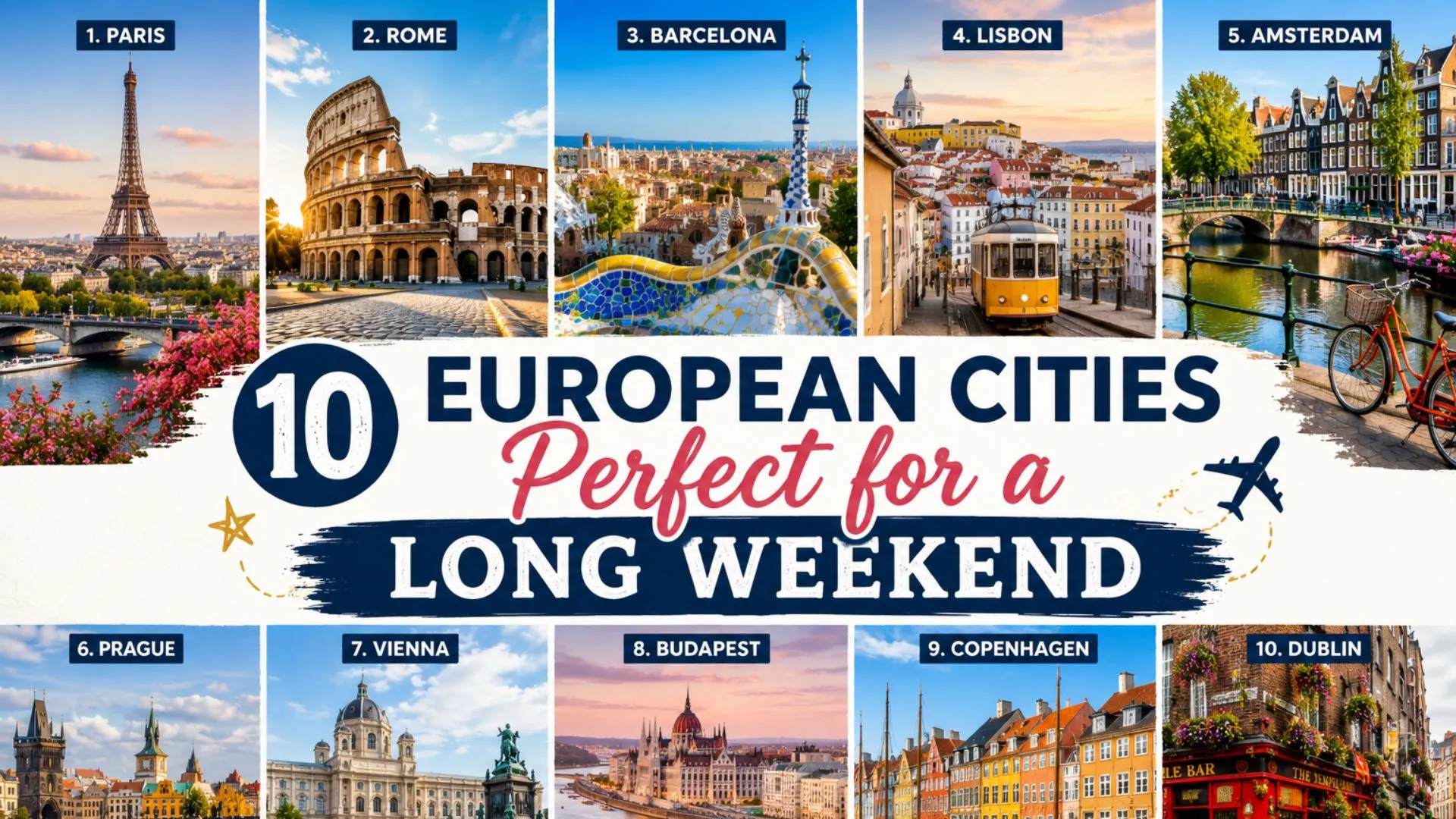 European Cities Perfect for a Long Weekend