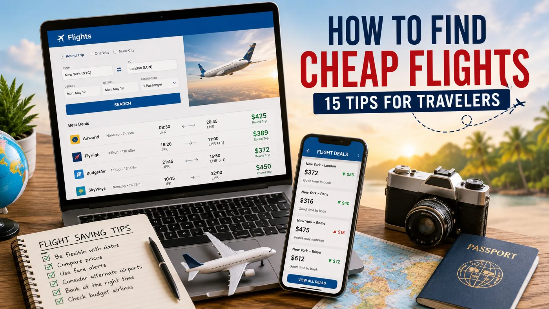 How to Find Cheap Flights