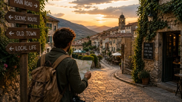 getting lost while traveling