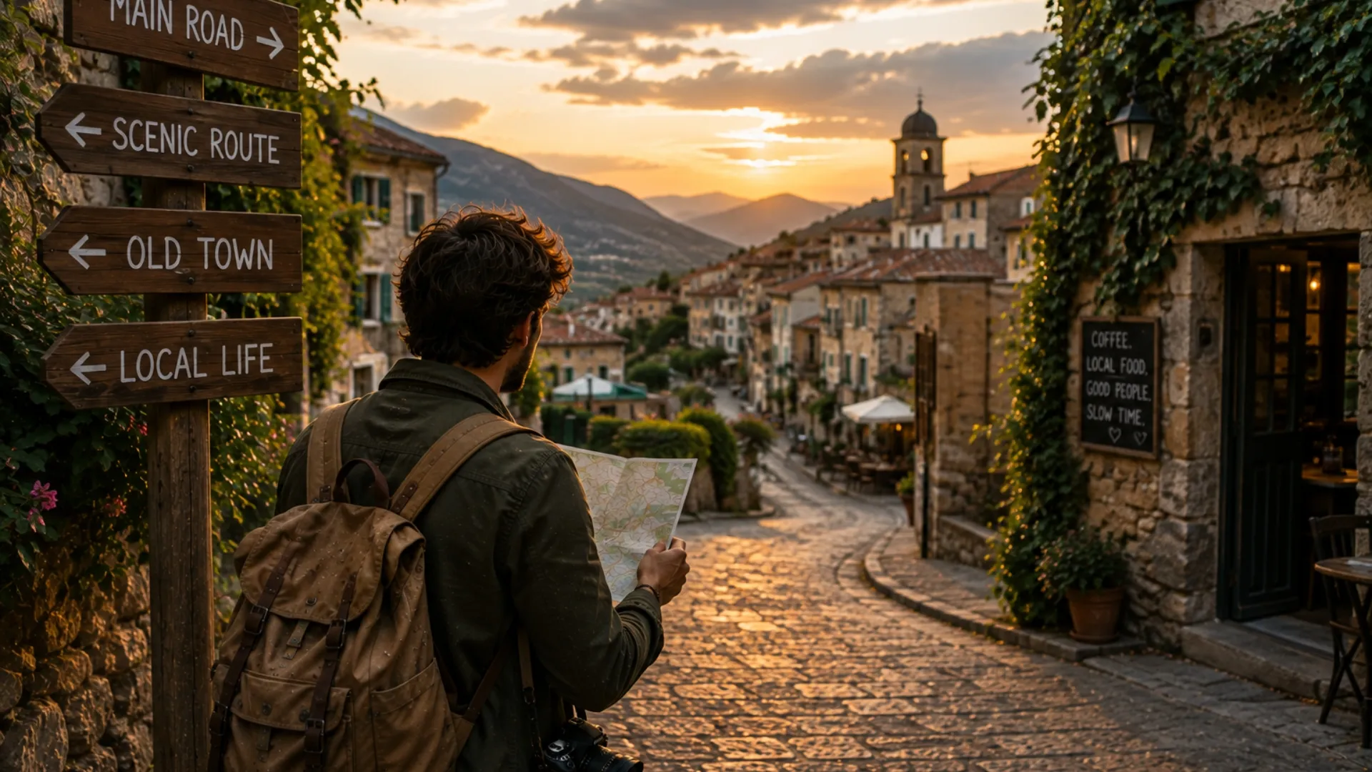 getting lost while traveling