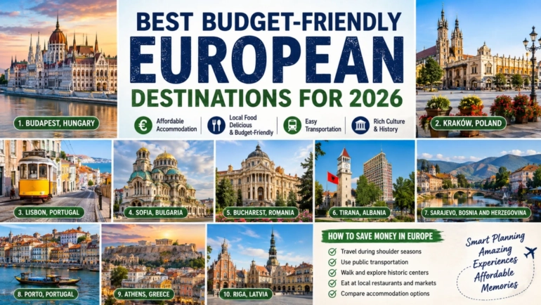 Best Budget-Friendly European Destinations for 2026