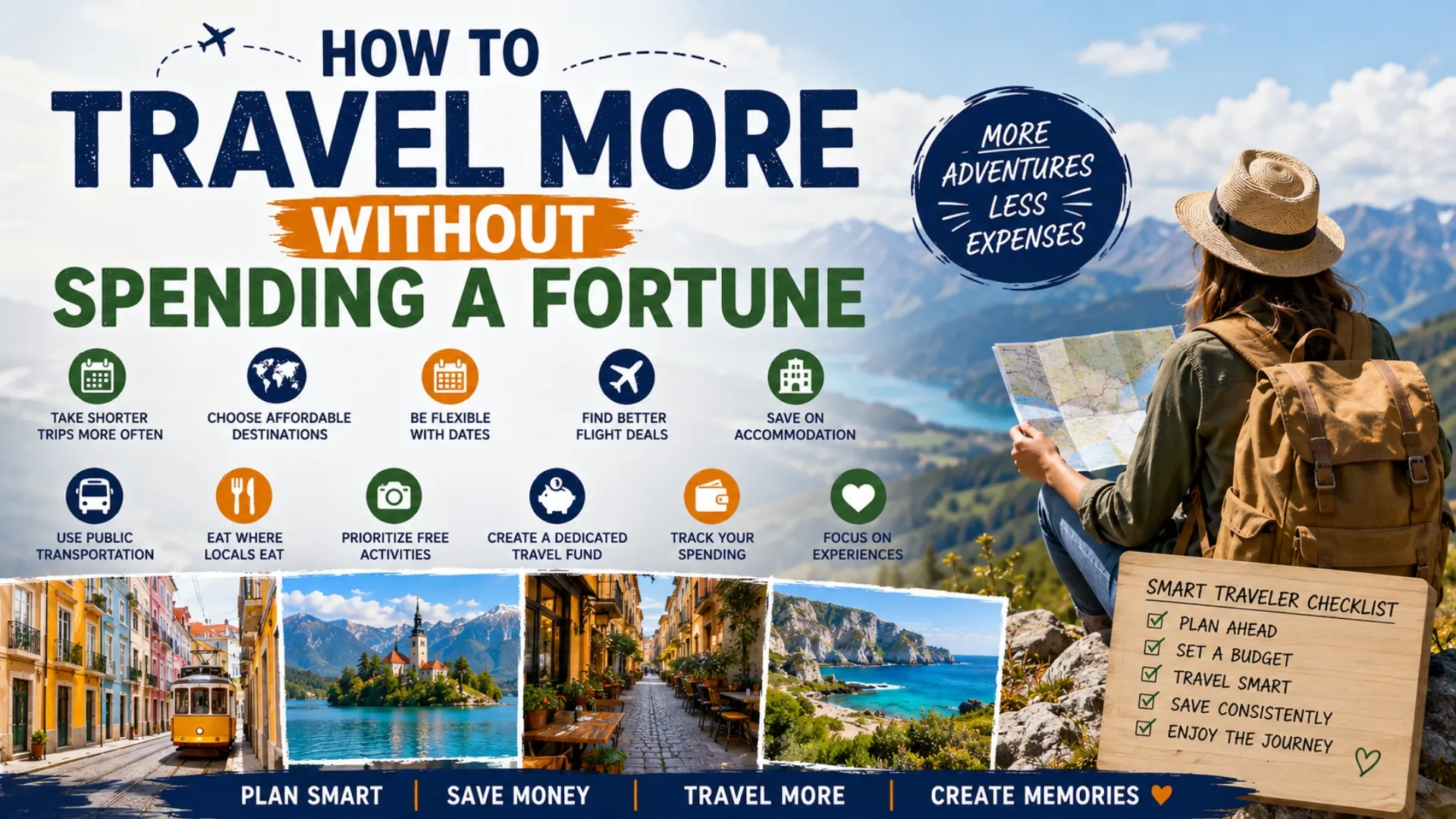 How to Travel More Without Spending a Fortune