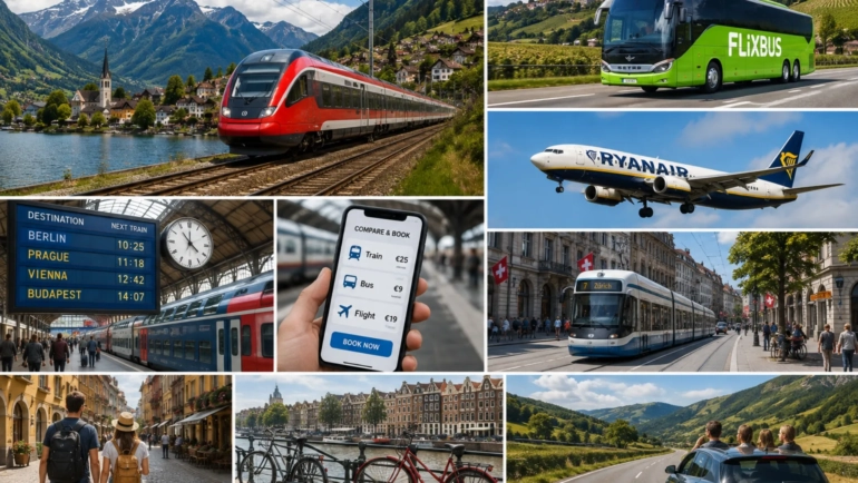 The Cheapest Ways to Get Around Europe