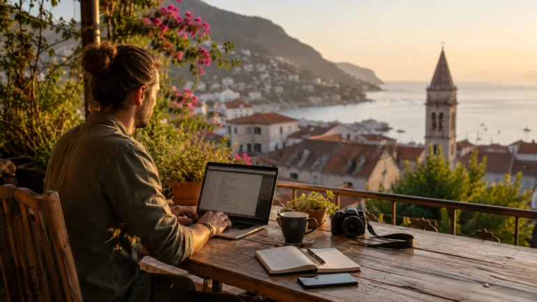 balance work and travel as a digital nomad